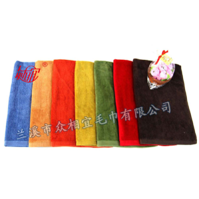 ZXY-015 素色割绒毛巾