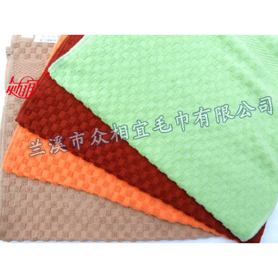 ZXY-136 素色格缎茶巾